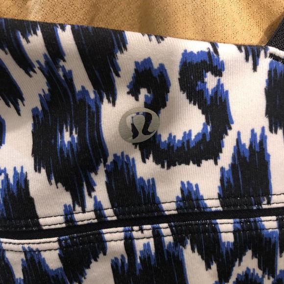 Lululemon White Printed Tank - Picture 3 of 4